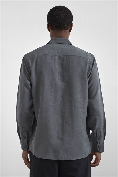 0038298 Vip Stendo Erkek Gömlek Nardo Gri