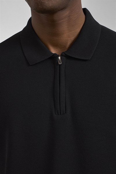 0038476 Vip Stendo Erkek Tişört Siyah