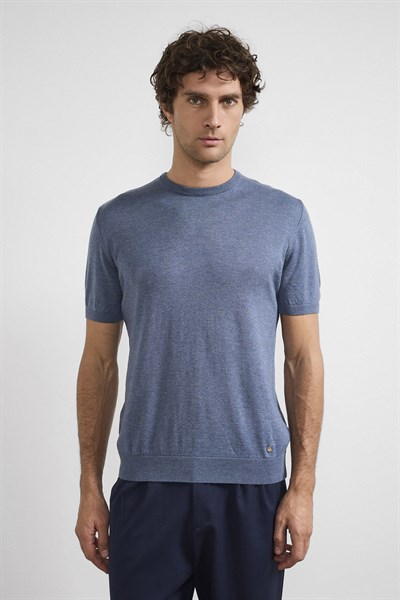 0039036 Vip Stendo Erkek Kazak Indigo