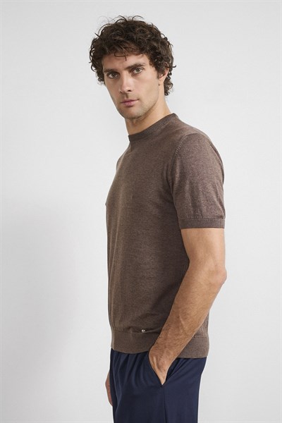 0039036 Vip Stendo Erkek Kazak Tan