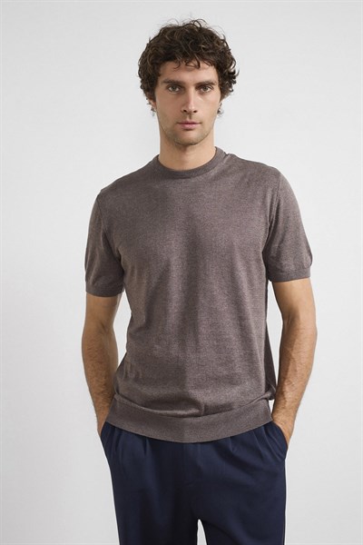 0039036 Vip Stendo Erkek Kazak Vizon