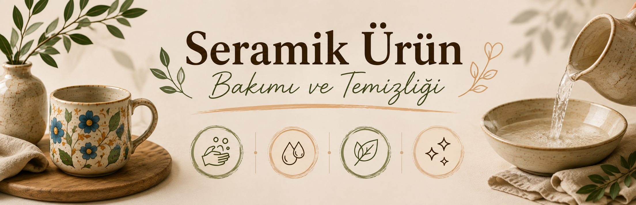 Seramik Ürün Bakımı ve Temizliği