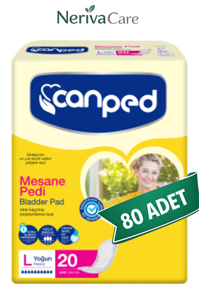Canped Mesane Pedi L Beden 80 Adet | Large Boy Yüksek Emicilik