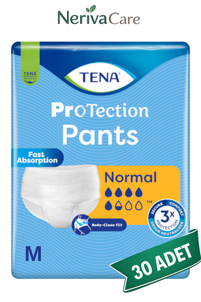 TENA ProTection Pants Normal Emici Külot Hasta Bezi M Beden 30 Adet | Orta EmicilikKülot Hasta Bezleri (Emici Külot)nerivacareTENA ProTection Pants Normal Emici Külot Hasta Bezi M Beden 30 Adet | Medium Boy Orta Emicilik