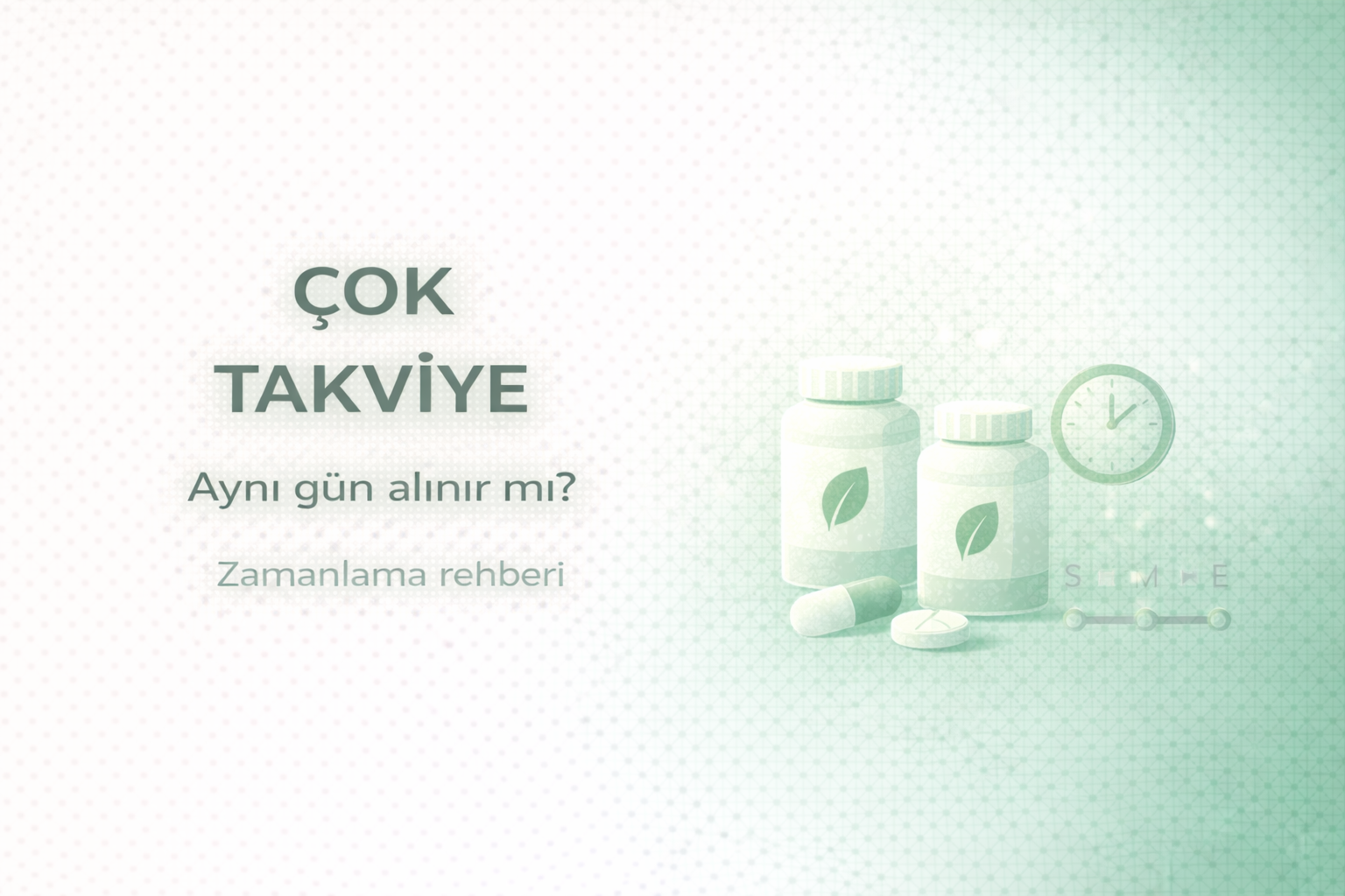 aynı gün çok takviye alınır mı,vitaminleri birlikte kullanmak,takviye zamanlama rehberi,vitamin kullanım planı,takviyeler ne zaman alınmalı,vitamin ve mineral zamanlama,takviye emilim rehberi,multivitamin omega 3 birlikte kullanımı,magnezyum ne zaman alınmalı,vitamin gıda takviyesi rehberi,takviye kullanım ipuçları,sağlık takviye rehberi
