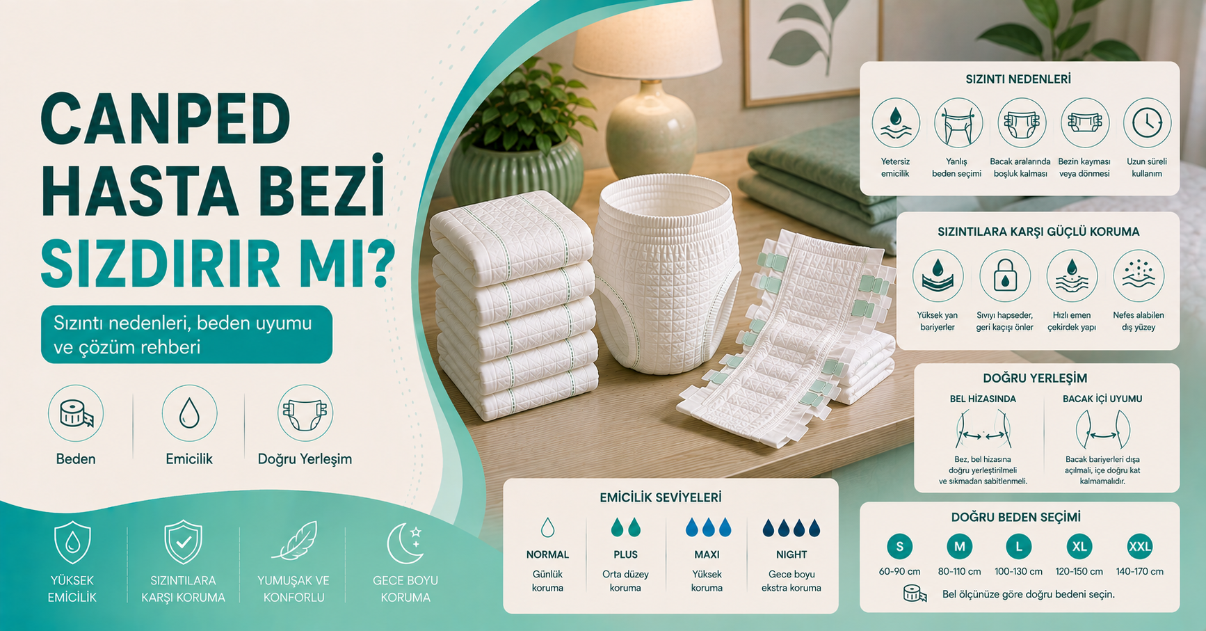 Canped hasta bezi sızdırır mı rehberi