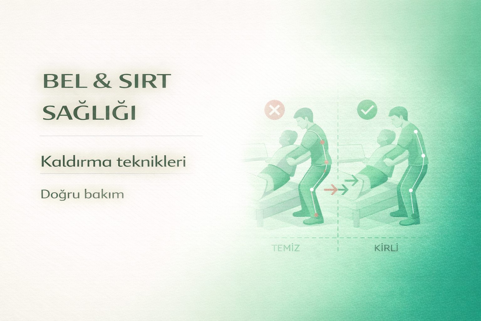 hasta kaldırma teknikleri,bel sırt sağlığı,yatan hasta döndürme,evde bakım ergonomi,bakım rehberi