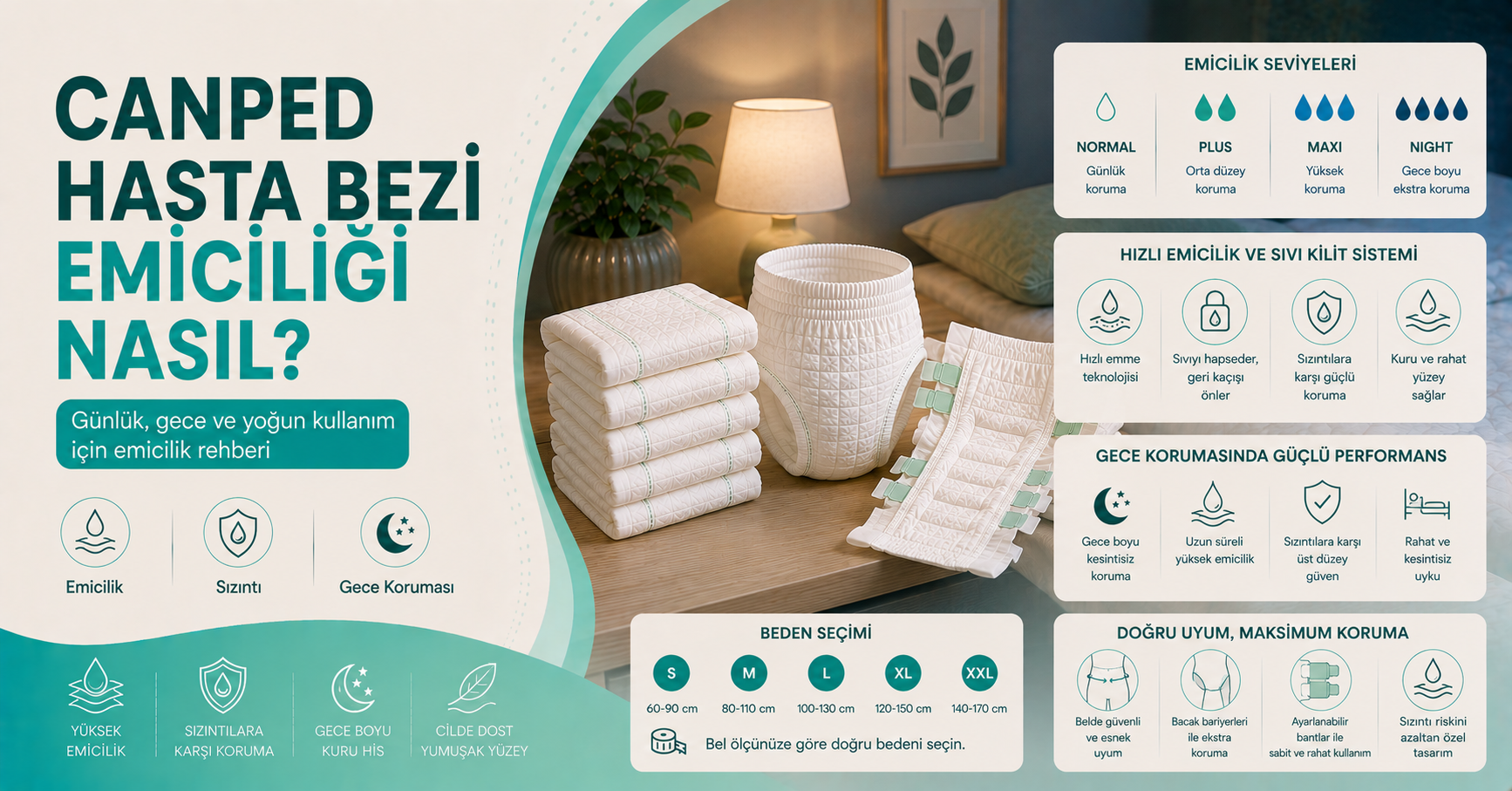 Canped hasta bezi emiciliği nasıl rehberi