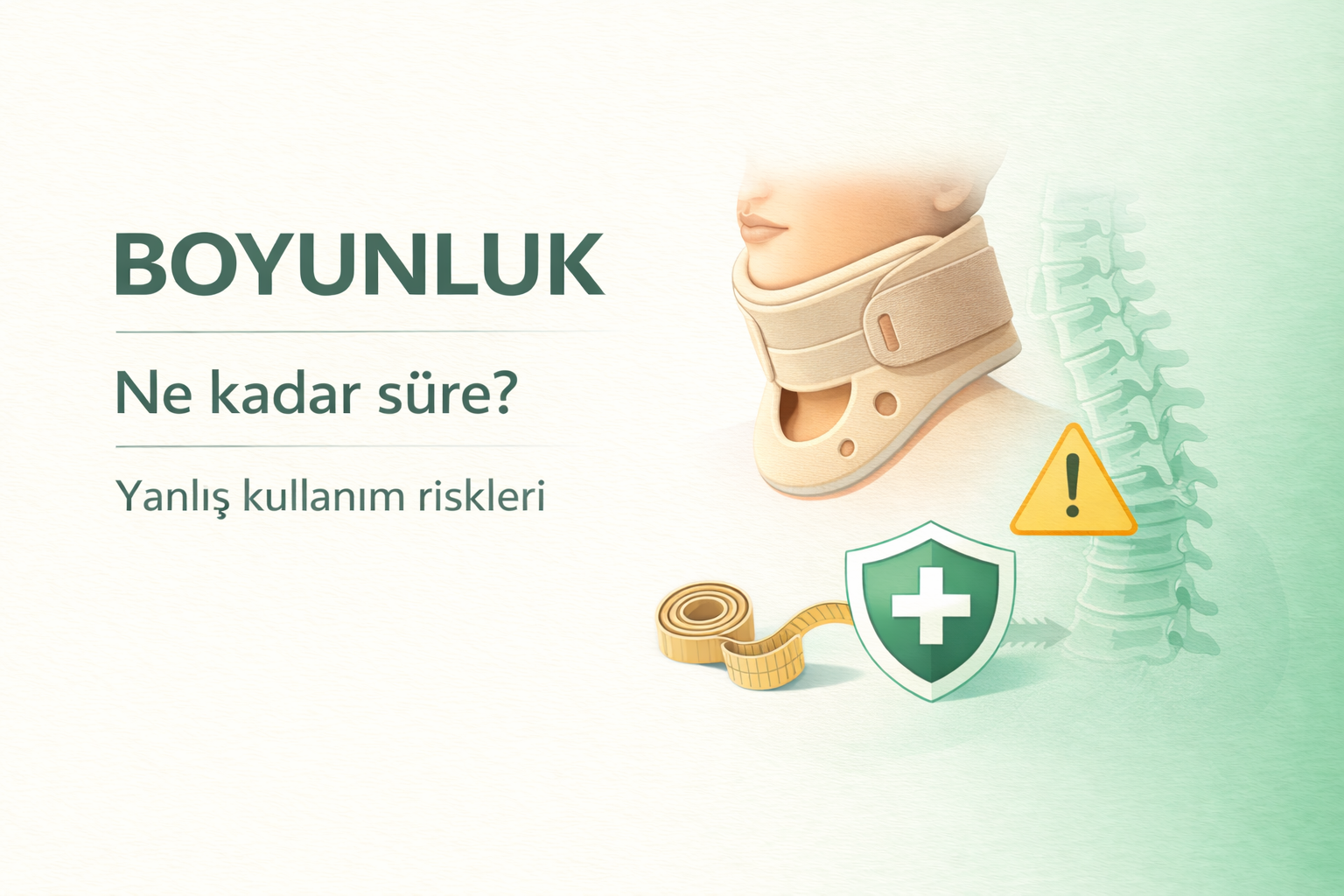 boyunluk ne kadar takılır,boyunluk kullanım süresi,boyunluk yanlış kullanımı,boyunluk ne işe yarar,servikal boyunluk kullanımı,boyun ağrısı destek ürünleri,ortopedik boyun destekleri,boyunluk kullanım hataları,boyunluk ile uyunur mu,boyunluk doğru kullanım rehberi,ortopedik destek ürünleri rehberi,boyun ağrısı bakım ipuçları