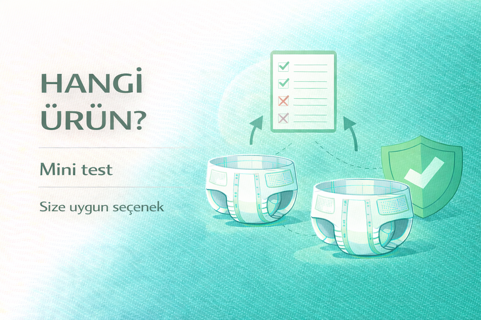 hangi hasta bezi bana uygun,inkontinans ürün seçimi,yetişkin hasta bezi rehberi,inkontinans ürün rehberi