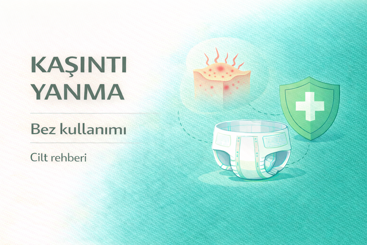 hasta bezinde kaşıntı,inkontinans cilt tahrişi,hasta bezi yanma hissi,yetişkin hasta bezi rehberi