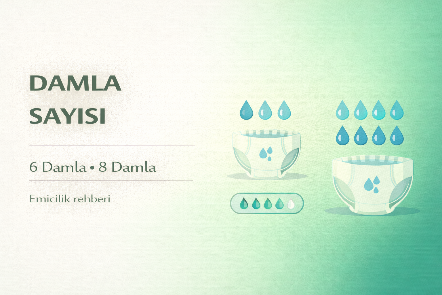 hasta bezi damla sayısı ne demek,6 damla 8 damla hasta bezi emicilik seviyesi,inkontinans ürünleri emicilik rehberi,yetişkin hasta bezi damla sistemi açıklaması,hasta bezi emicilik karşılaştırması