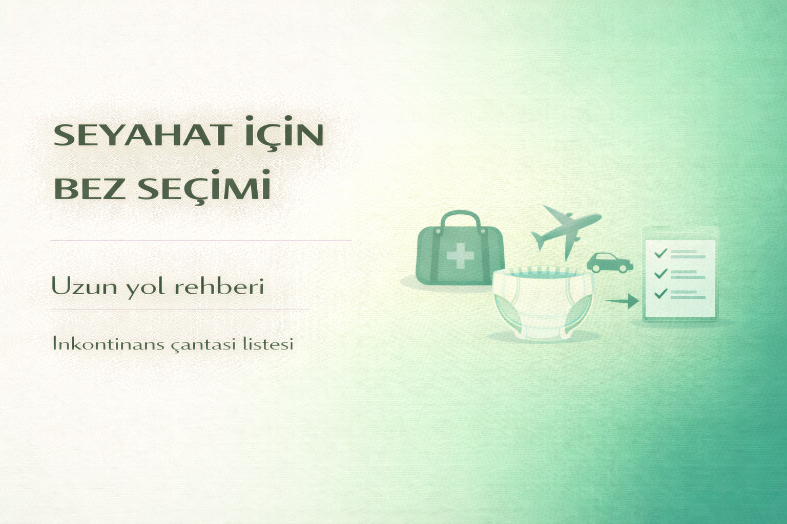 seyahat için hasta bezi seçimi,uzun yol inkontinans çözümleri,yolculukta hasta bezi kullanımı,külot tipi hasta bezi seyahat,yetişkin hasta bezi seyahat rehberi,inkontinans ürün rehberi,seyahat inkontinans çözümleri,yetişkin bakım ürünleri,uzun yol hasta bezi önerileri,inkontinans seyahat çantası,yetişkin bez kullanım rehberi,inkontinans günlük yaşam çözümleri
