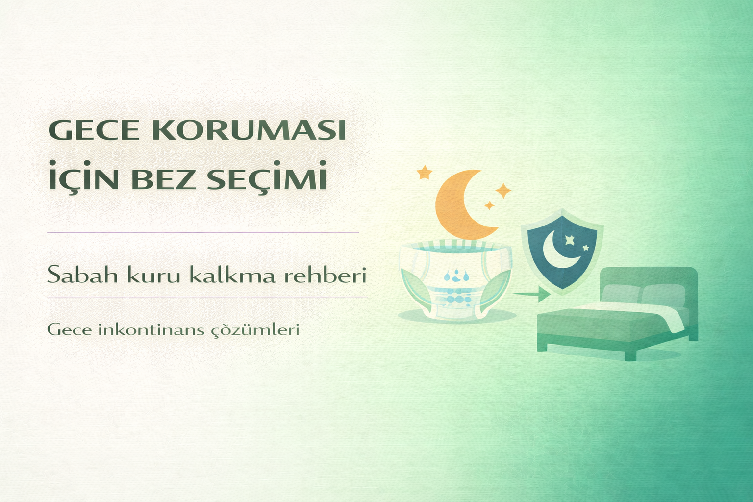 gece hasta bezi seçimi,gece inkontinans çözümleri,sabah kuru kalkma rehberi,gece idrar kaçırma ürünleri,yetişkin hasta bezi gece kullanımı,inkontinans gece koruması,yüksek emicilik hasta bezi,yatak koruyucu ürünleri,inkontinans ürün rehberi,yetişkin bakım ürünleri,gece sızdırma problemi,inkontinans gece bakım çözümleri