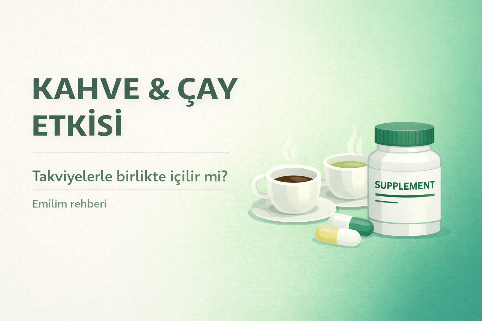 takviye kullanirken kahve cay etkisi,vitamin kahve ile icilir mi,demir cay etkisi