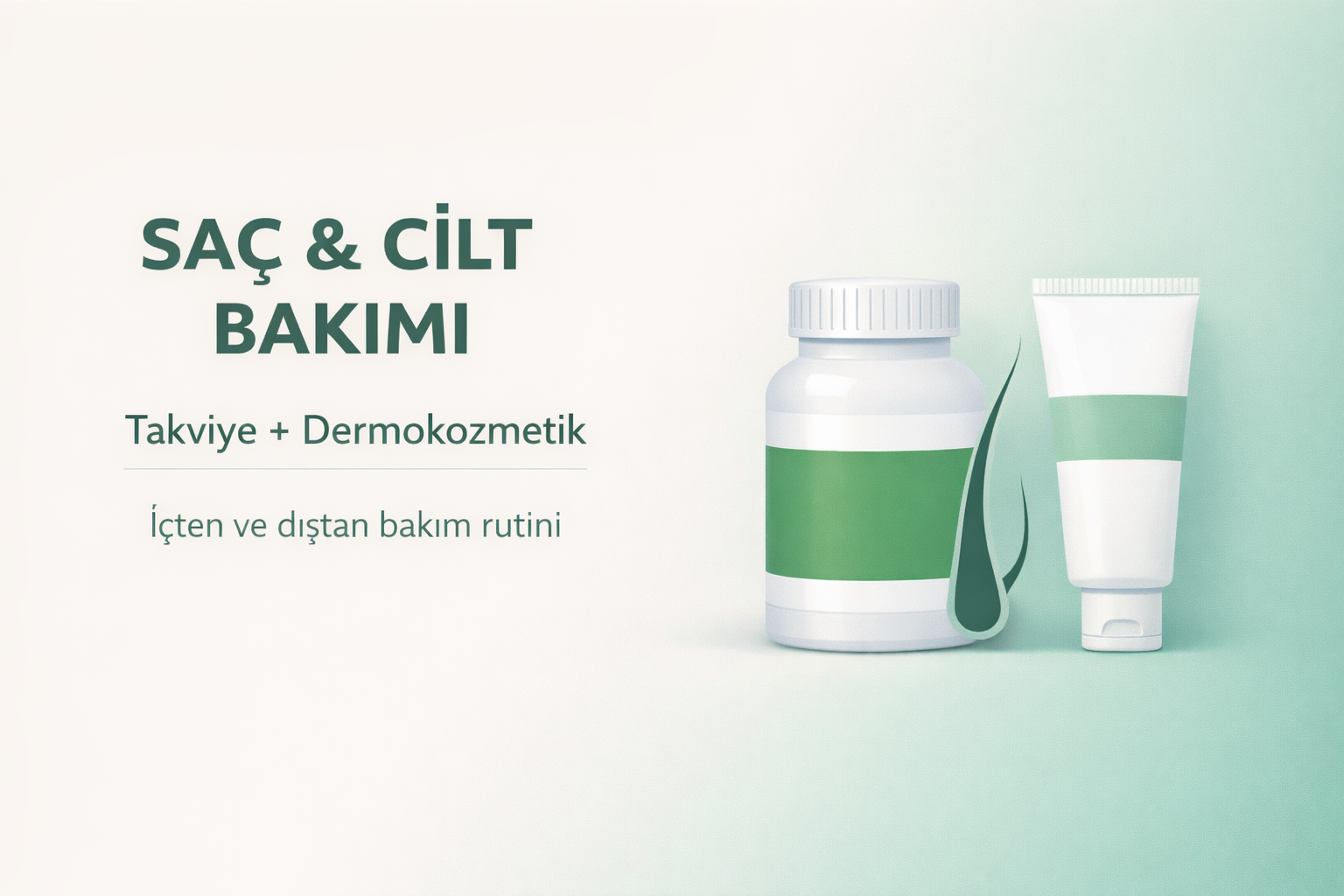 sac cilt icin takviye ve dermokozmetik bakim,kolajen ve cilt bakimi,sac vitamini ve dermokozmetik rutin