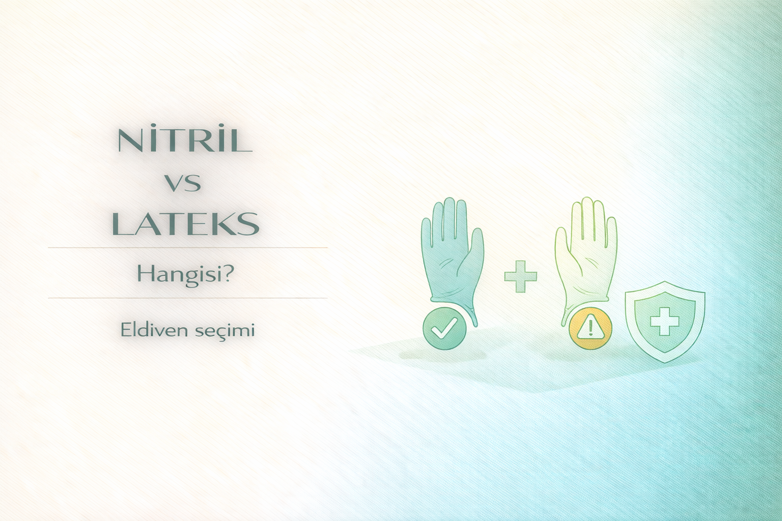 nitril eldiven nedir,lateks eldiven farkı,bakıcı eldiveni seçimi,hasta bakım hijyen ürünleri,eldiven kullanımı