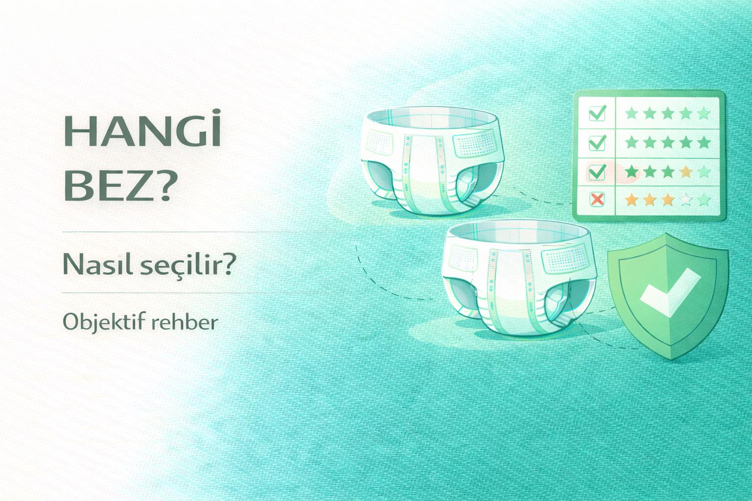 en iyi hasta bezi,hasta bezi seçimi,inkontinans ürün rehberi,yetişkin hasta bezi rehberi