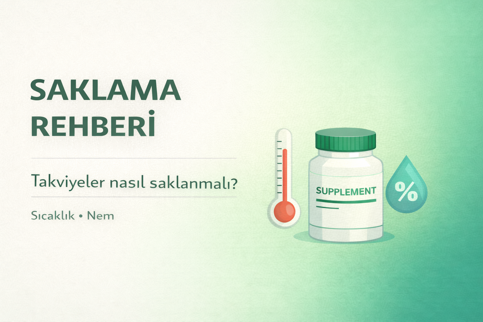 vitamin saklama kosullari rehberi,takviyeler sicaklik nem etkisi,vitamin nasil saklanir