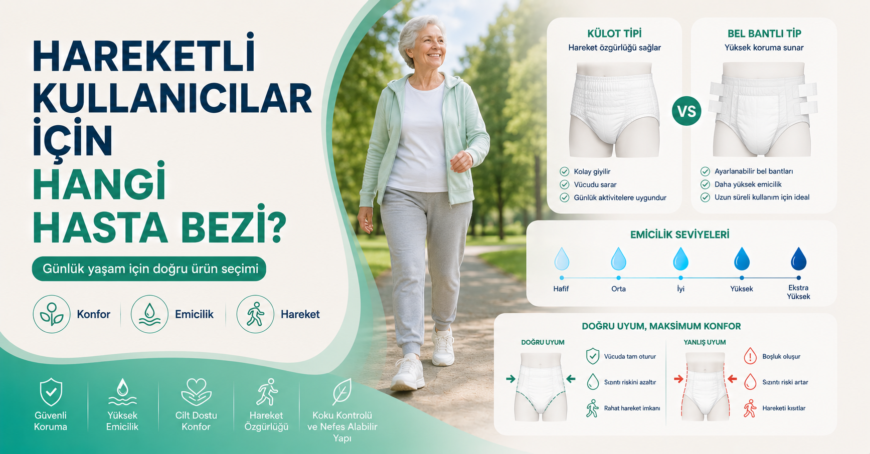hareketli kullanıcılar için hasta bezi rehberi