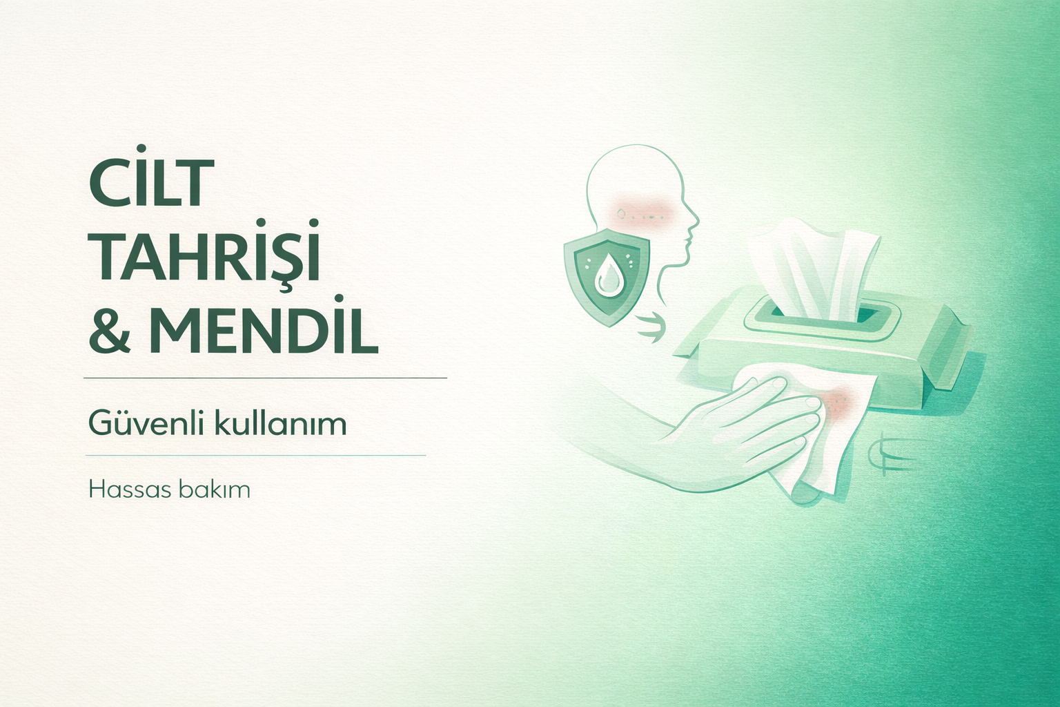 cilt tahrişi mendil kullanımı,hassas cilt temizliği,perine temizliği,hasta bakım mendili,inkontinans cilt bakımı,tahriş olmuş cilt,hasta bakım hijyen,cilt koruma yöntemleri