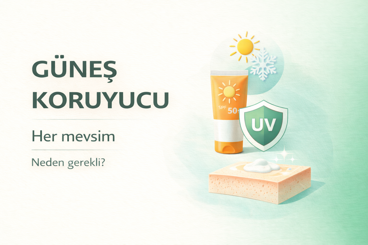 güneş koruyucu neden kullanılır,güneş kremi dört mevsim,güneş koruyucu kullanım rehberi,uv ışınları cilt etkisi,güneş kremi günlük kullanım,kışın güneş kremi kullanılır mı,uv koruma cilt bakımı,dermokozmetik güneş koruyucu,güneş kremi ne işe yarar,güneş lekesi önleme yöntemleri,cilt bakım rutini,dermokozmetik ürün rehberi