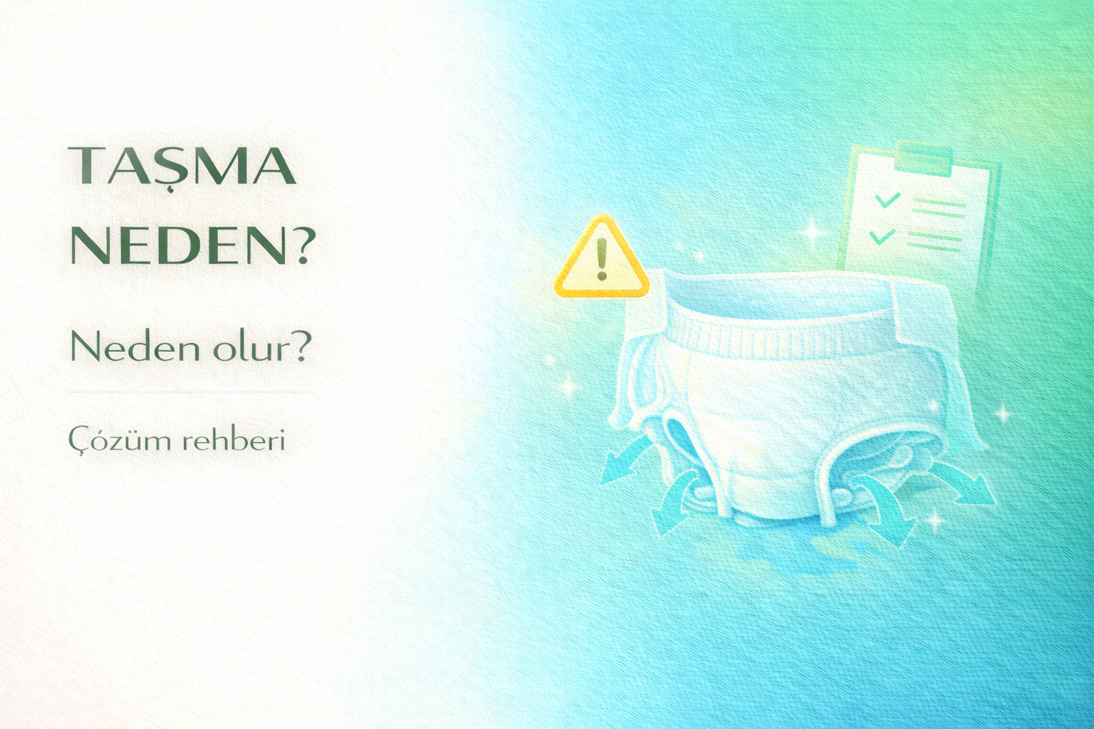 hasta bezi sızıntı,taşma nedenleri,inkontinans,bakım rehberi,bez seçimi
