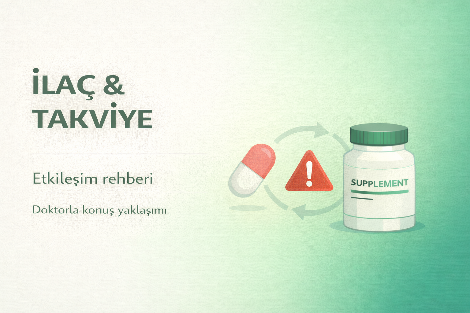 ilac vitamin etkilesimi rehberi,takviye ilac birlikte kullanimi,vitamin ilac uyumu