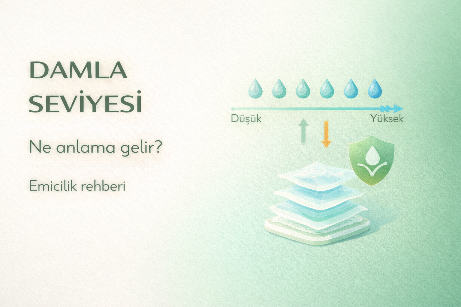 damla seviyesi,hasta bezi emicilik,inkontinans,emici külot,mesane pedi