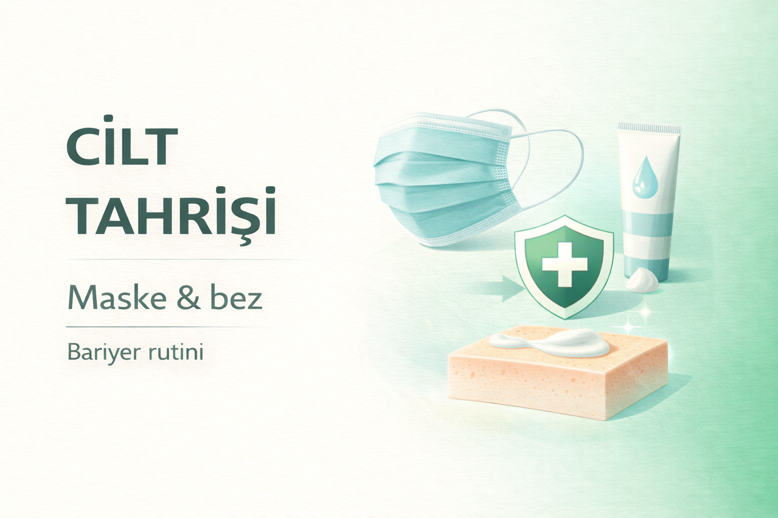 maske cilt tahrişi,hasta bezi tahriş nedenleri,cilt bariyer bakımı,pişik önleme rutini,maske tahriş bakım rehberi,bez kullanımında cilt bakımı,bariyer krem ne işe yarar,inkontinans cilt bakımı,bakım hastası cilt koruma,pişik önleme yöntemleri,evde bakım cilt bakımı,hassas cilt koruma