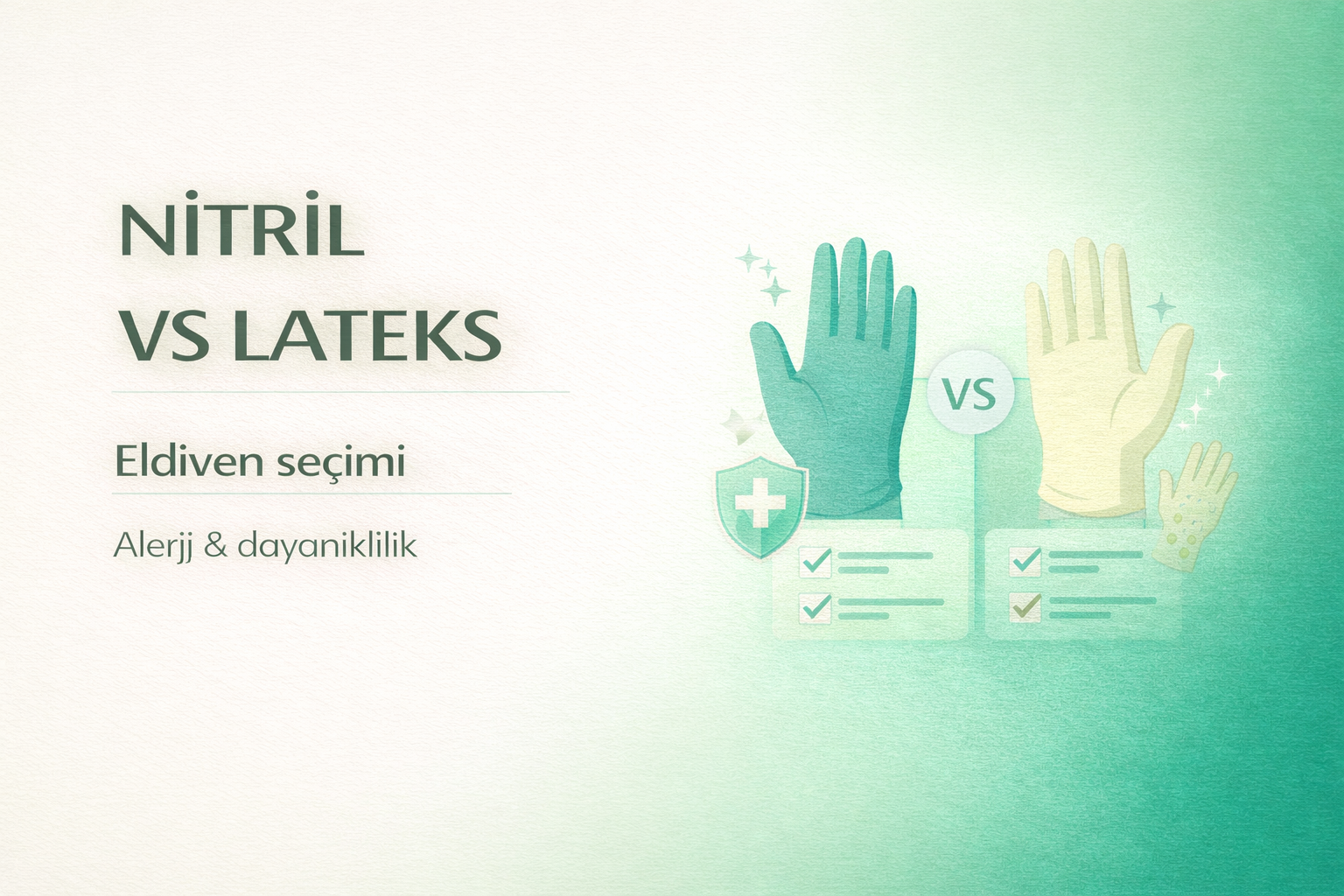 nitril eldiven,lateks eldiven,eldiven seçimi,hasta bakım eldiveni,hijyen ürünleri,evde bakım rehberi