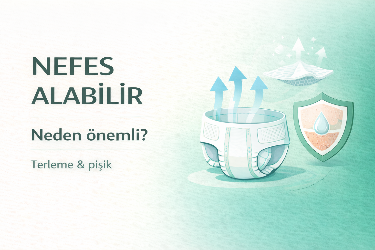 nefes alabilir hasta bezi,hasta bezi terleme sorunu,inkontinans cilt bakımı,yetişkin hasta bezi rehberi