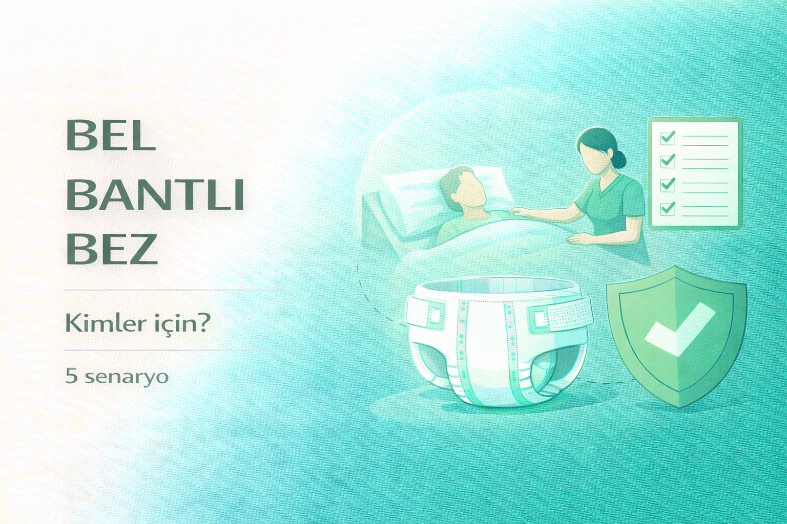 bel bantlı hasta bezi kimler için,bantlı hasta bezi kullanımı,inkontinans ürün rehberi,yetişkin hasta bezi rehberi