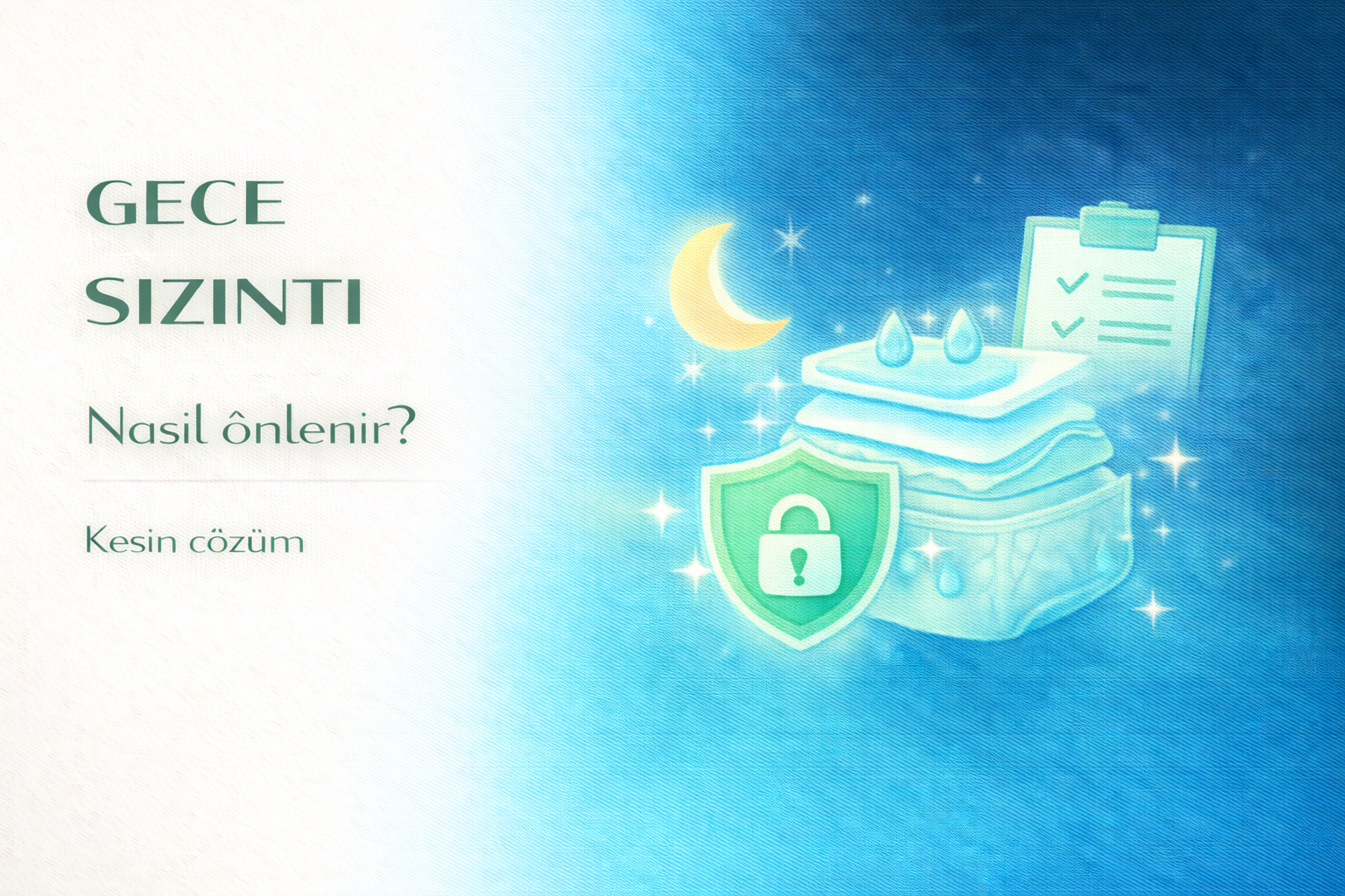 gece sızıntı,hasta bezi,inkontinans,gece kullanımı,bez rehberi