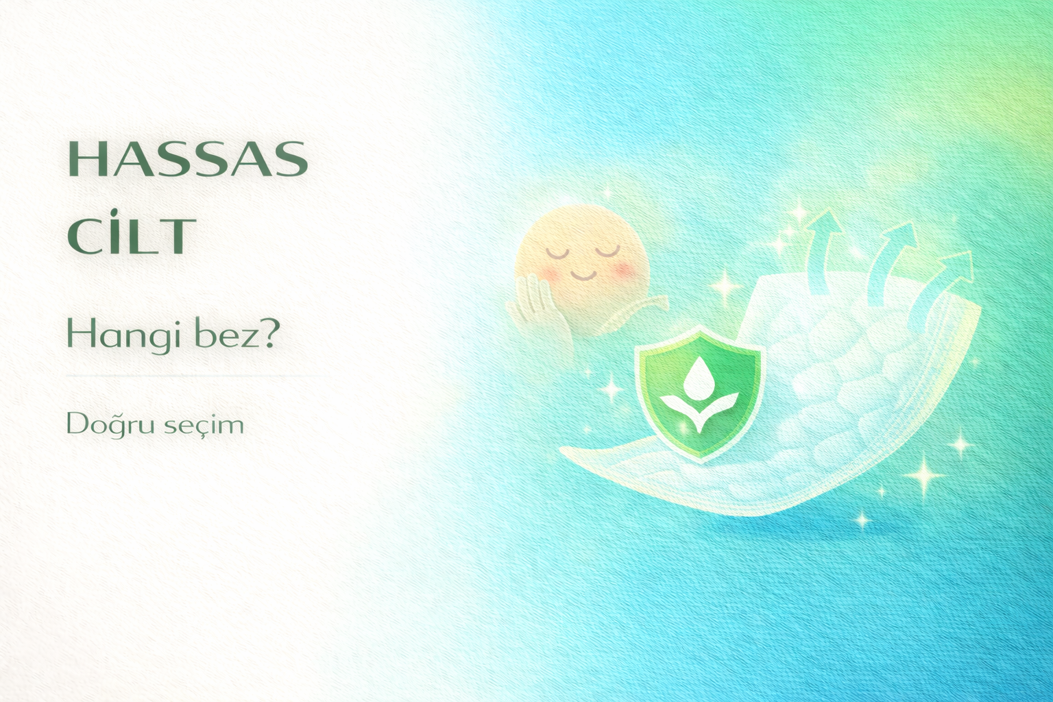 hassas cilt,hasta bezi,pişik,inkontinans,cilt bakımı