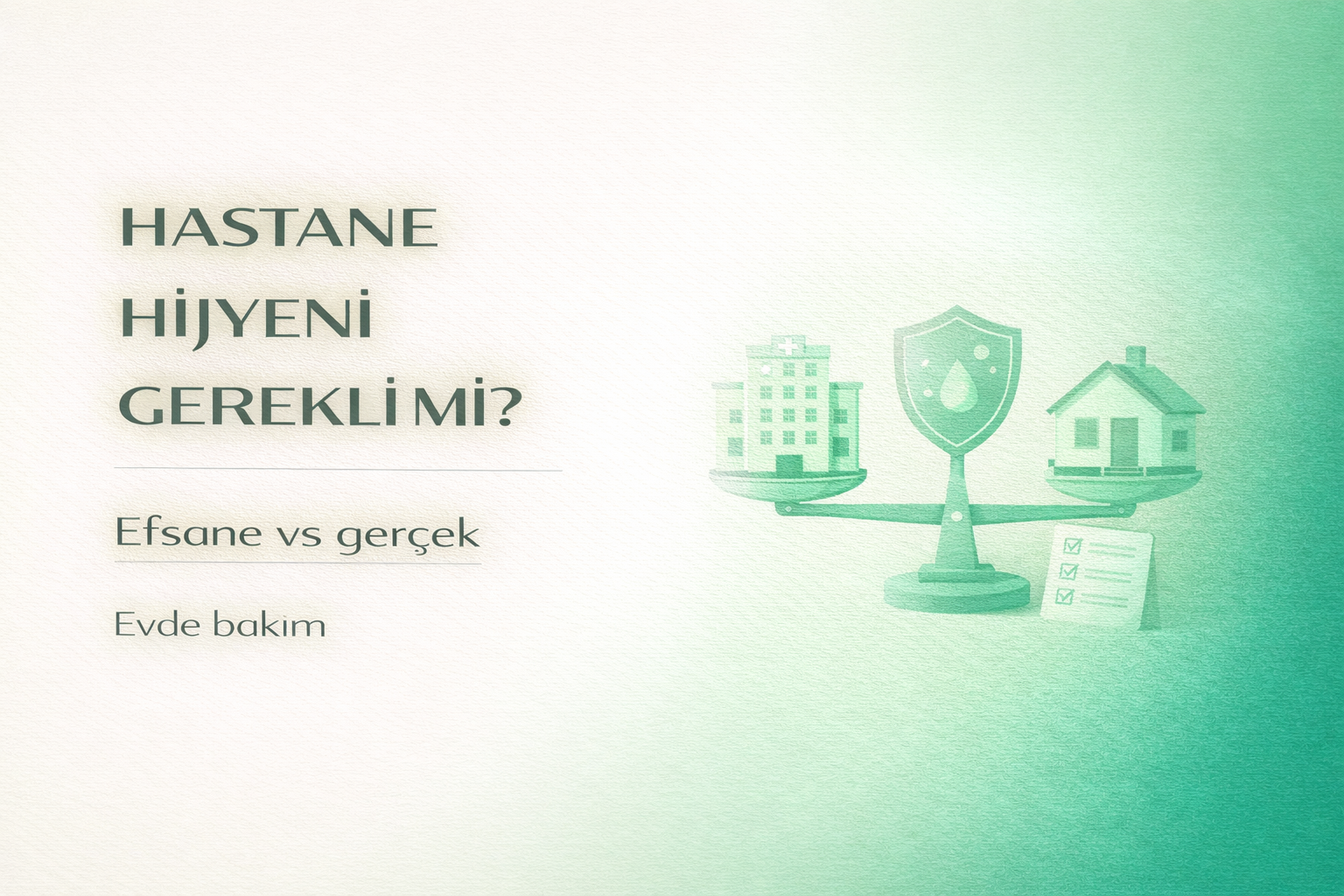 evde hijyen,hastane tipi hijyen,evde bakım rehberi,hasta bakım hijyen,inkontinans bakım