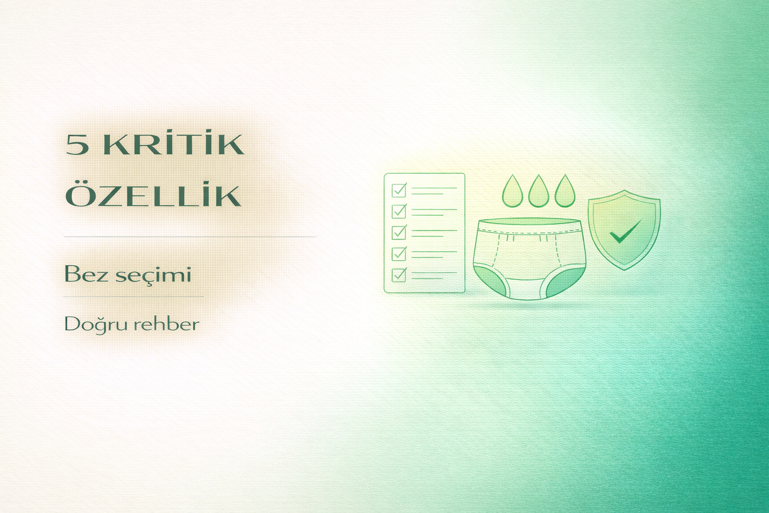 hasta bezi seçimi,inkontinans ürünleri,doğru bez seçimi,bez özellikleri,evde bakım