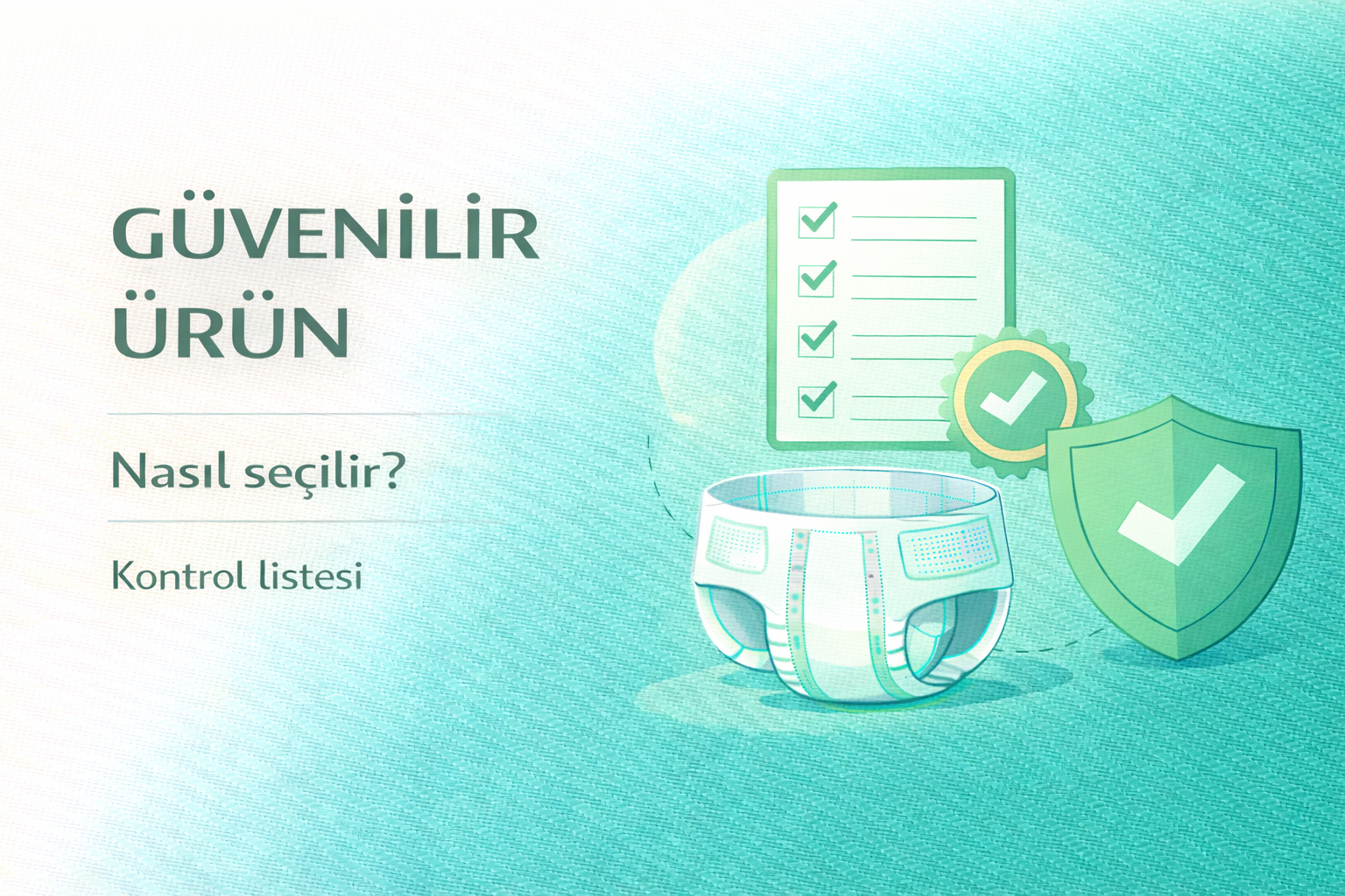 güvenilir hasta bezi seçimi,hasta bezi kontrol listesi,inkontinans ürün rehberi,yetişkin hasta bezi rehberi