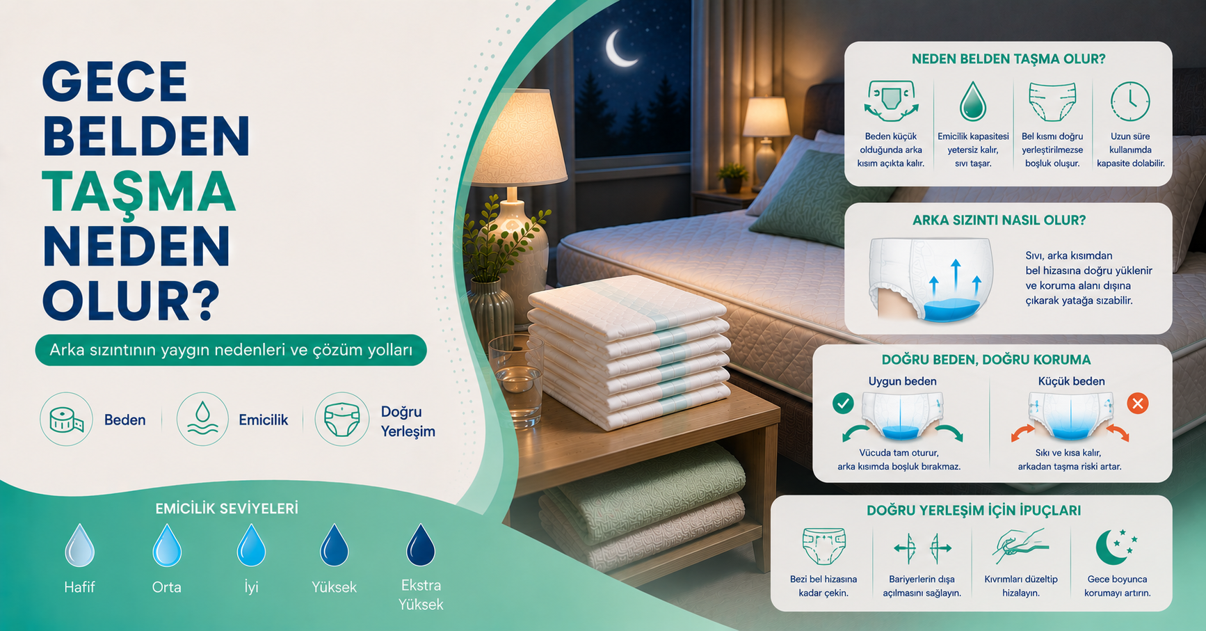 gece belden taşma nedenleri