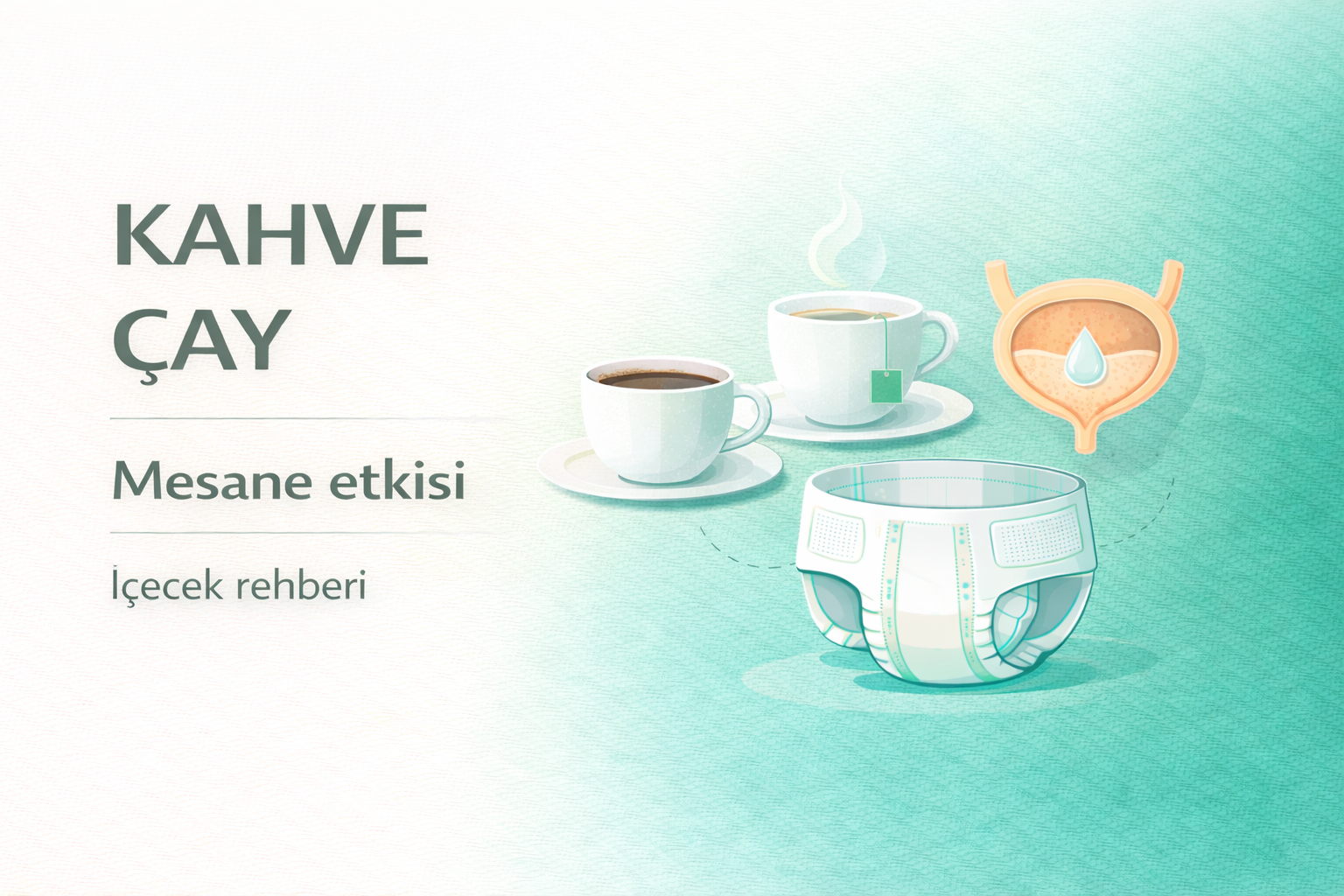 mesane hassasiyeti,kahve inkontinans,çay mesane etkisi,idrar kaçırma ve kafein