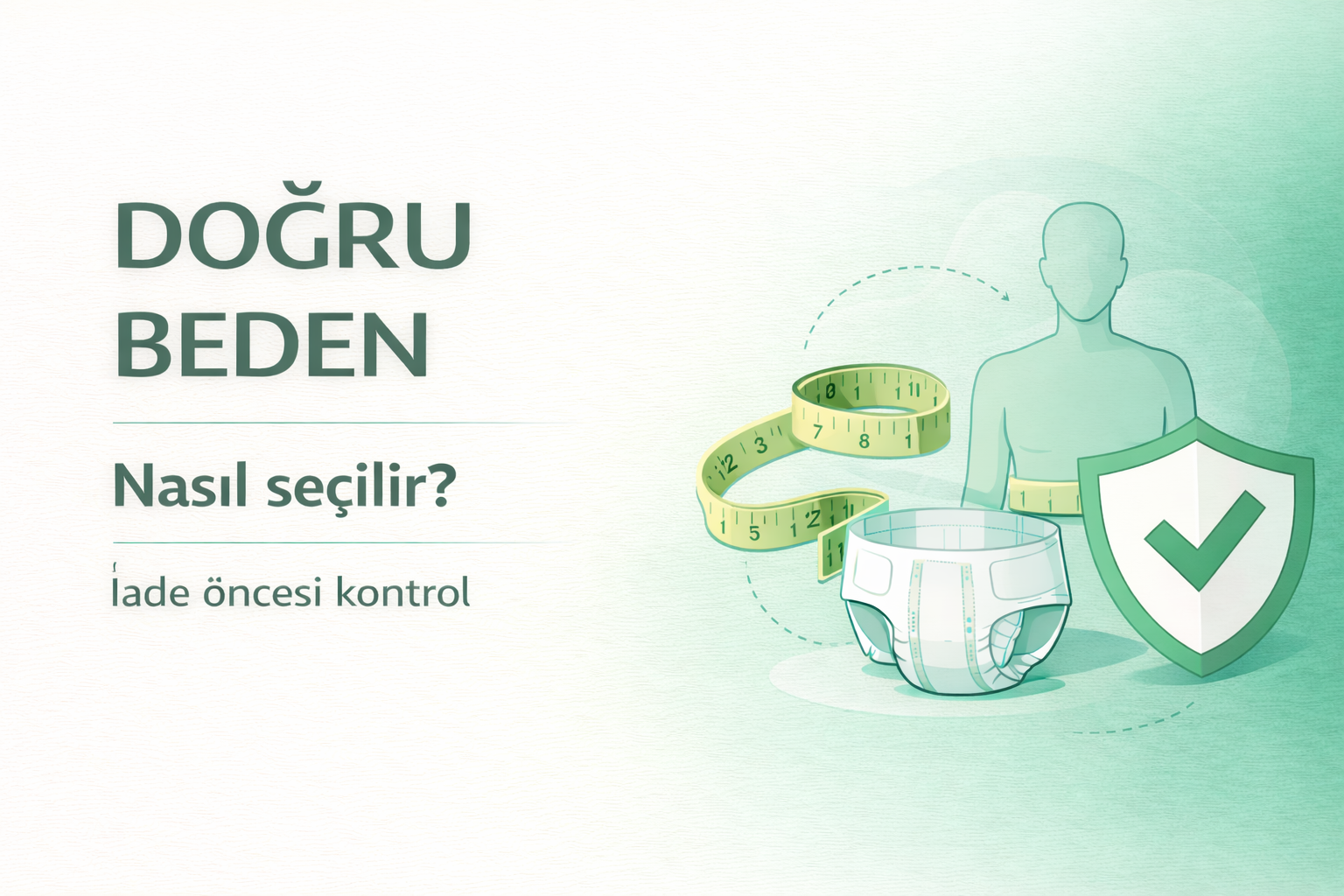hasta bezi beden seçimi,hasta bezi ölçü rehberi,inkontinans ürün rehberi,yetişkin hasta bezi rehberi,hasta bezi doğru beden