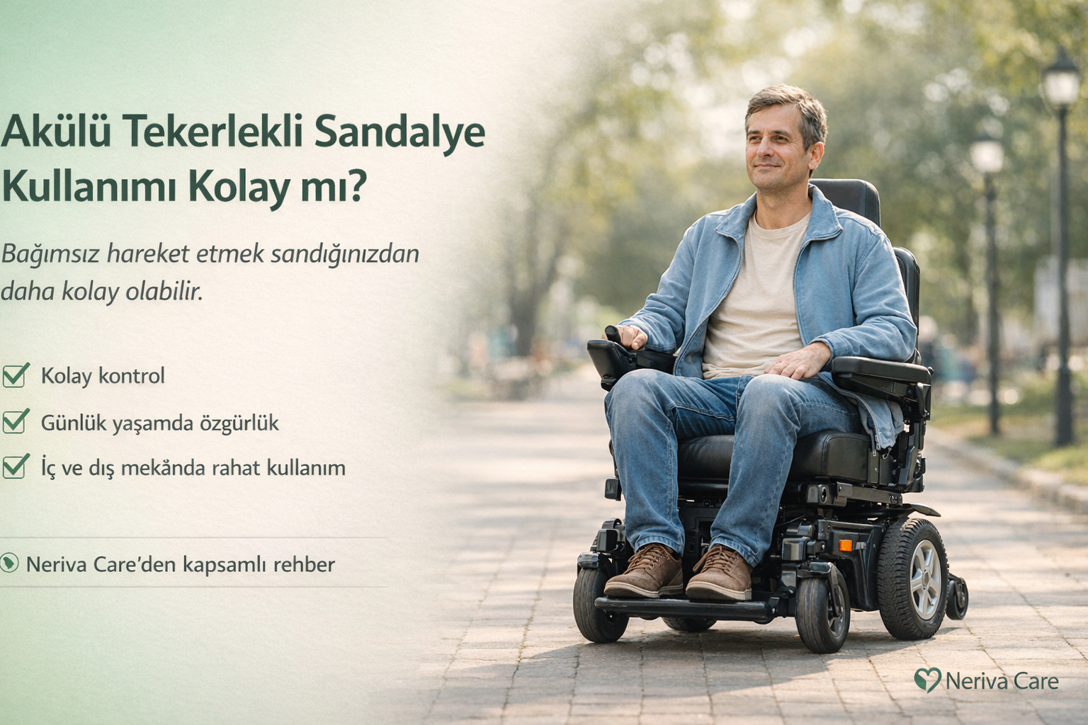Akülü tekerlekli sandalye kullanımı rehberi ve avantajları