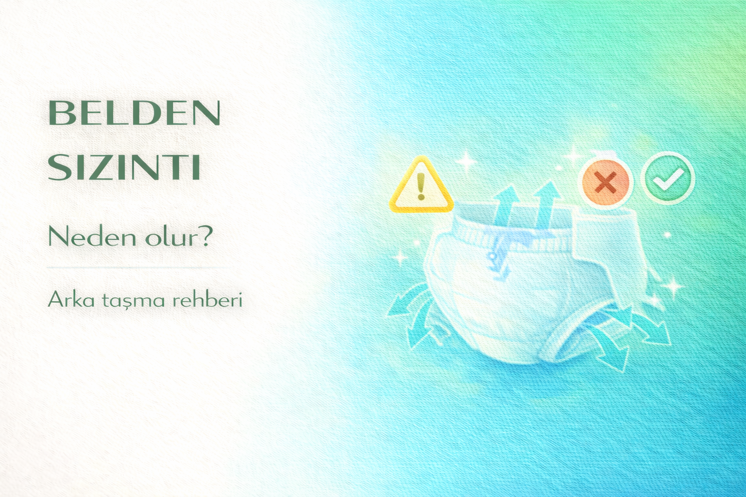 hasta bezi bel sızıntı,arka taşma,inkontinans,bakım rehberi,bez seçimi