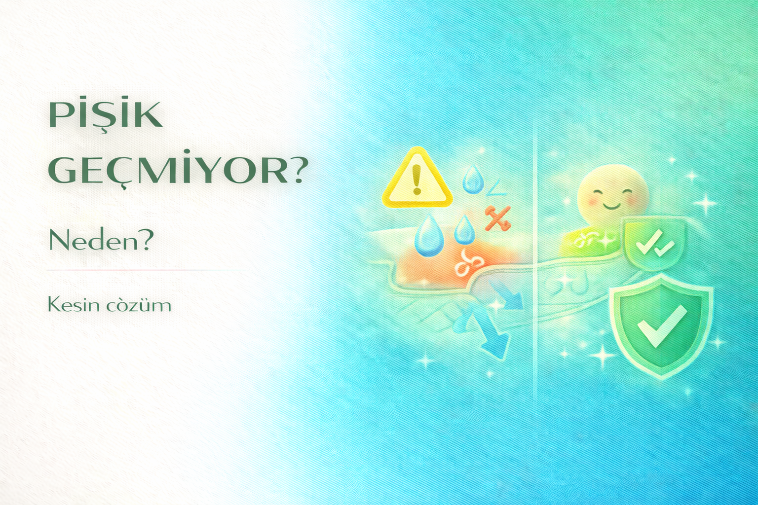 pişik,cilt tahrişi,hasta bezi,inkontinans,bakım rehberi