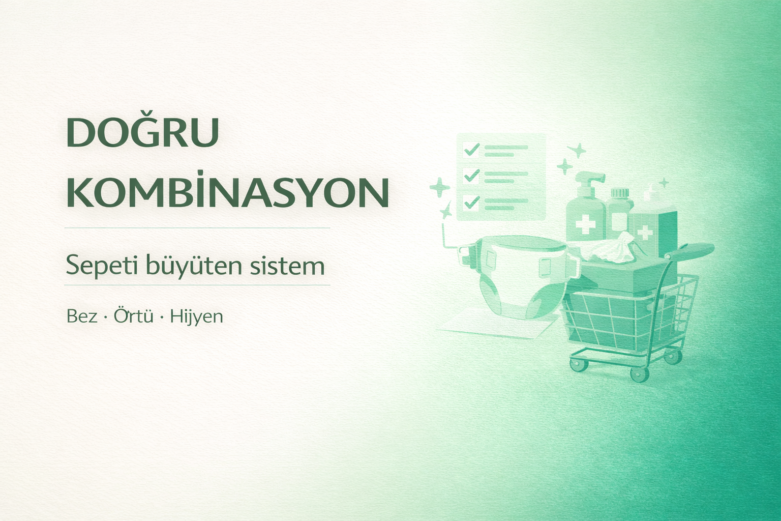 hasta bezi kombinasyon,yatak koruyucu,hijyen ürün seti,inkontinans bakım,hasta bakım ürünleri,evde bakım alışveriş