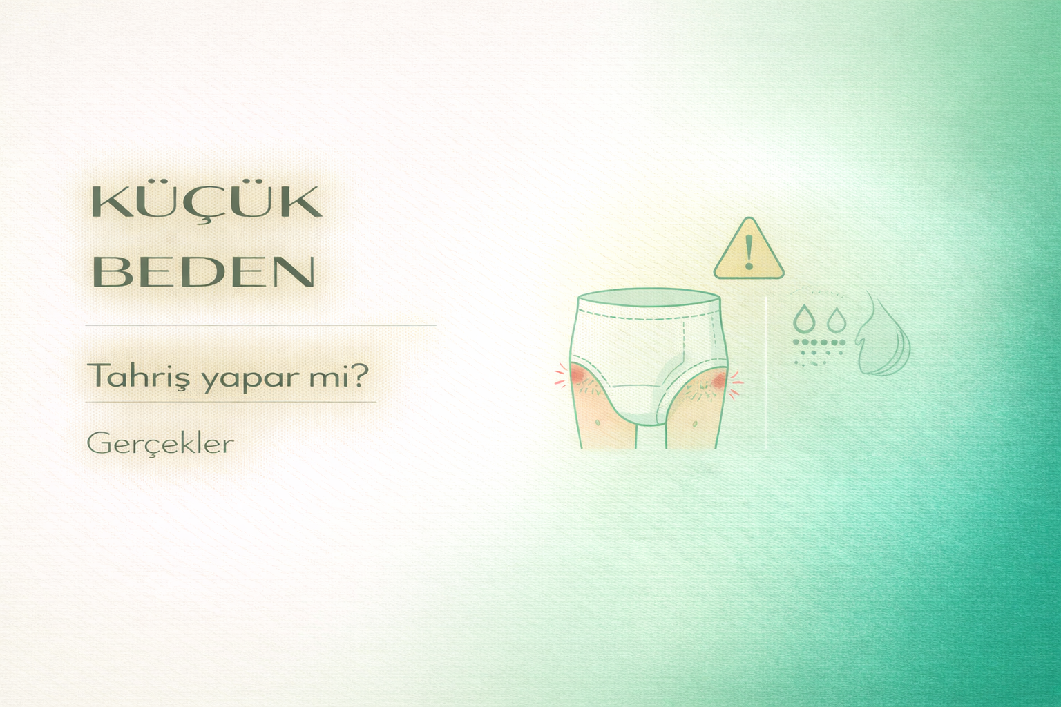 küçük beden bez tahriş,hasta bezi seçimi,cilt tahrişi,inkontinans bakım,evde bakım