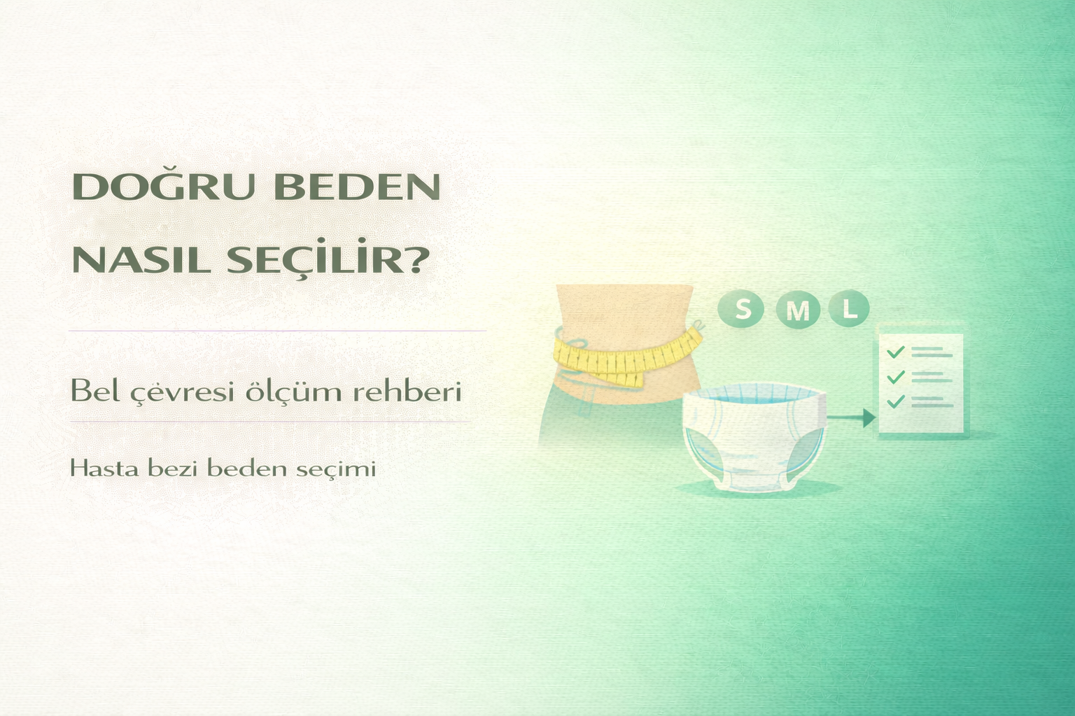 hasta bezi beden seçimi,bel çevresi ölçüm rehberi,yetişkin hasta bezi ölçü tablosu,inkontinans ürün seçimi,hasta bezi kullanım rehberi,yetişkin bez rehberi,inkontinans bakım çözümleri,hasta bakım ürünleri,yetişkin bakım ürünleri,inkontinans ürün rehberi,hasta bezi ölçü rehberi,yetişkin hasta bezi beden ölçümü