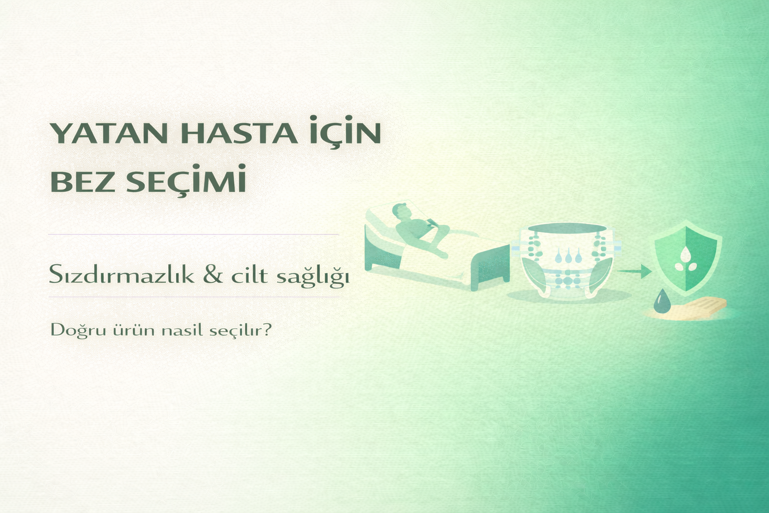 yatan hasta için bez seçimi,inkontinans hasta bakımı,hasta bezi sızdırmazlık rehberi,yatan hastalar için hasta bezi,yetişkin hasta bezi seçimi,inkontinans bakım ürünleri,yaşlı bakım hasta bezi,hasta bakım hijyen ürünleri,hasta bezi emicilik seviyesi,yatan hasta cilt bakımı,inkontinans hasta bakım rehberi,yetişkin bez kullanımı