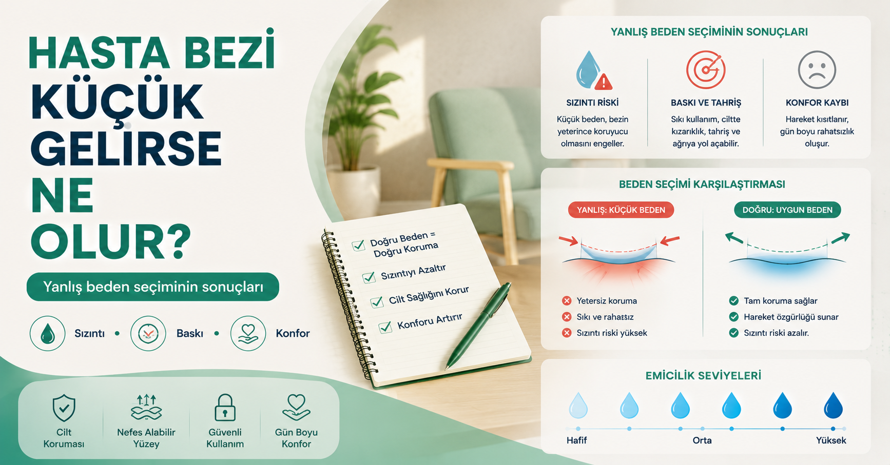 küçük beden hasta bezi sorunları