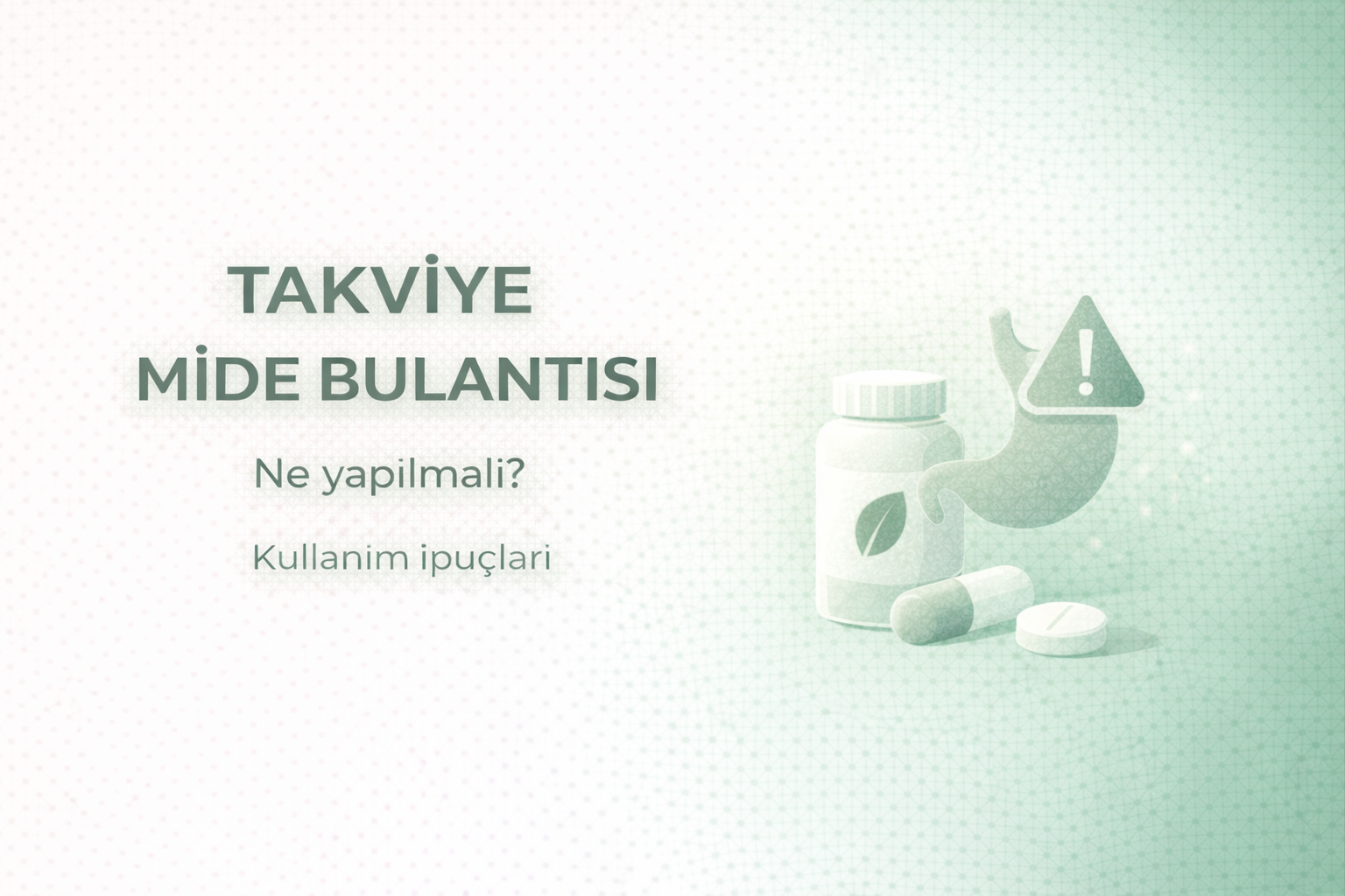 takviye mide bulantısı neden olur,vitamin kullanırken mide bulantısı,takviye yan etkileri,vitamin mide hassasiyeti,demir takviyesi mide bulantısı,magnezyum mide rahatsızlığı,takviyeler nasıl kullanılmalı,vitamin kullanım ipuçları,mide hassasiyeti olanlar için vitamin,takviye kullanım önerileri,vitamin kullanım rehberi,sağlık takviye rehberi
